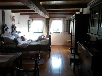 Wohnbereich. Ein Teil der Ferienwohnung