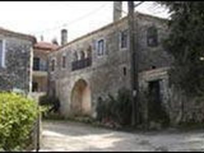 Typisches Steinhaus in Afytos