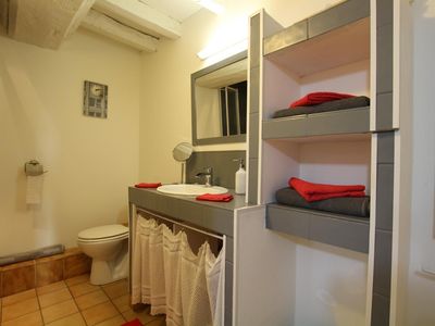 Bad/Dusche. Das private Badezimmer + WC