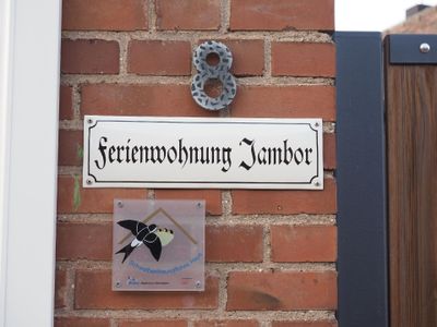 Ferienwohnung Jambor, ausgezeichnet vom NABU als schwalbenfreundliches Haus