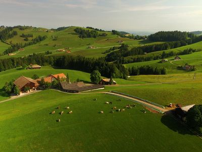 Der Bauernhof in seiner ganzen Pracht