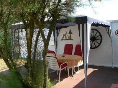 Ferienhaus Terrasse
