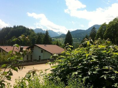 Sommerpanorama vom Balkon aus