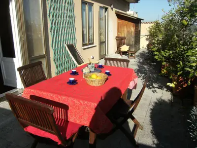 Terrasse. Panoramaterrasse