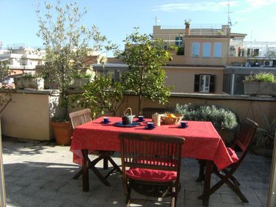 Terrasse. Panoramaterrasse