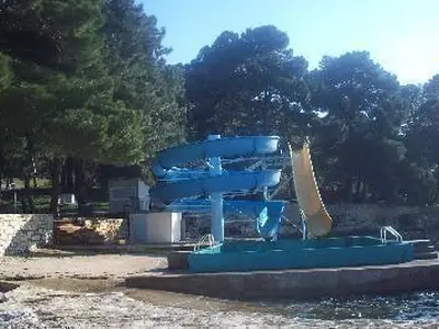 Wasserrutsche im Park-Porec