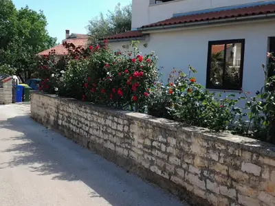 Außenansicht des Gebäudes. Strassen Blick