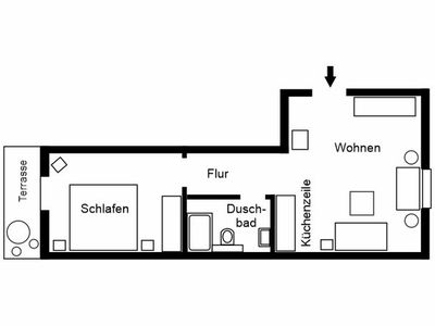 Ferienwohnung für 2 Personen (40 m²) 10/10