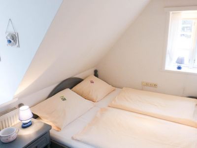 Doppelettschlafzimmer in der Ferienwohnung Goodshenk in Süddorf auf Amrum