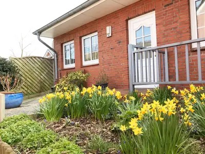 Eingang Bungalow Frisia 1 in Norddorf auf Amrum