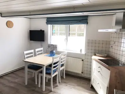 Küchenzeile in der Ferienwohnung Frisia 3 in Norddorf auf Amrum