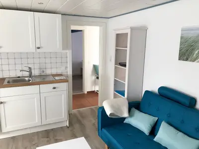 Wohnzimmer in der Ferienwohnung Frisia 3 in Norddorf auf Amrum