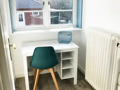 Arbeitszimmer in der Ferienwohnung Frisia 5 in Norddorf auf Amrum