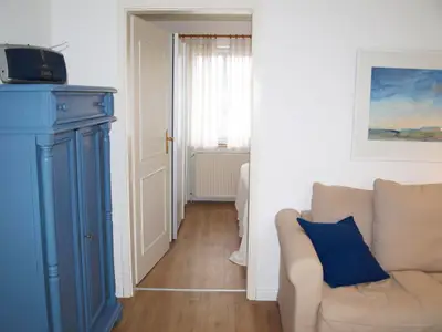 Wohnzimmer der Ferienwohnung Welle in Norddorf auf Amrum