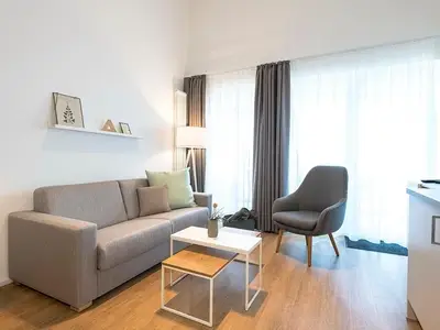 Wohnbereich mit Schlafsofa