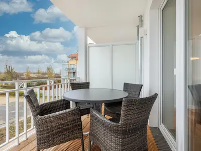 Balkon in Süd-West-Lage - gbmv1-05 - Großenbrode