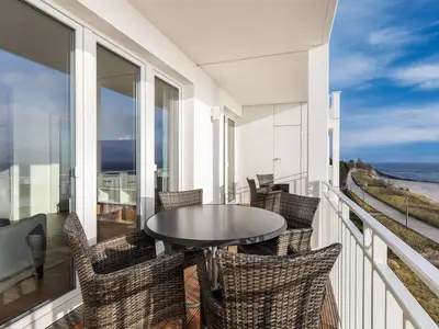 Balkon mit Zugang zum Wohn-/Essbereich