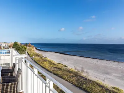Balkon mit Ostseeblick