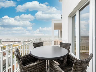 Balkon mit Ostseeblick