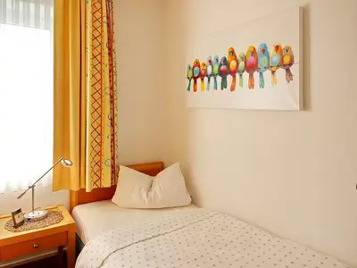 Schlafzimmer mit Einzelbett