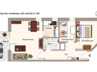 Grundriss (Angaben ohne Gewähr)