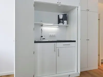 Wohn/ Essbereich mit Küchenzeile