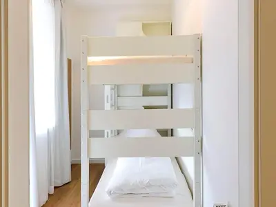 Schlafzimmer mit Etagenbett