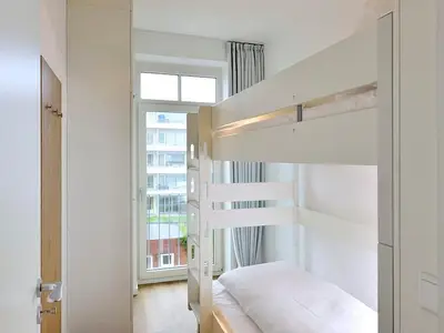Schlafzimmer mit Etagenbett