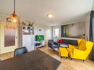 Wohnbereich mit TV