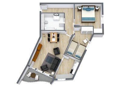 Ferienwohnung für 4 Personen (66 m²) 8/10