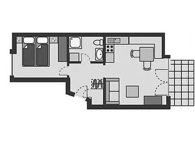 Ferienwohnung für 2 Personen (40 m²) 6/10