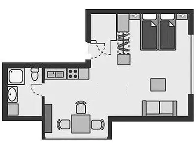 Ferienwohnung für 2 Personen (32 m²) in Wieck am Darß 6/10