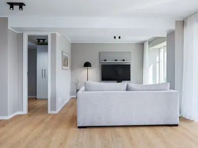 Wohn-Essbereich mit Couch