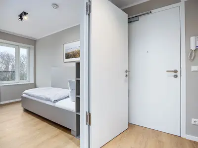 Schlafzimmer mit Einzelbett