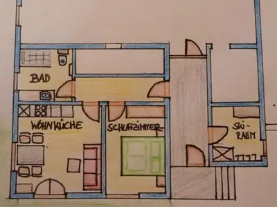 Ferienwohnung für 4 Personen (42 m²) in Wald am Arlberg 3/10