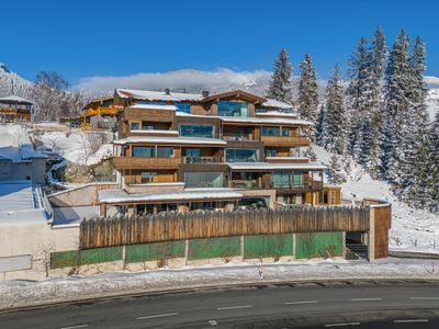 Außenseite Ferienhaus [Winter]