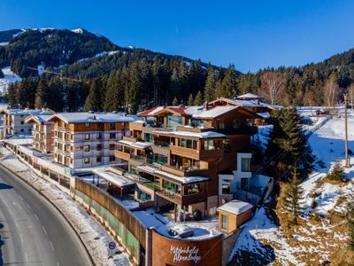 Außenseite Ferienhaus [Winter]