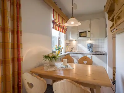 Küche und Essbereich