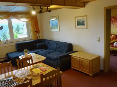 Ferienwohnung Wohnzimmer