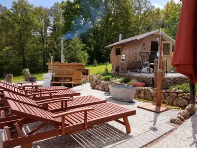 Liegeplatz im Garten