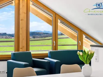 Panorama Apartment Doppelbett und zwei Einzelbetten