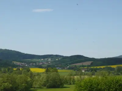 Ausblick vom Garten