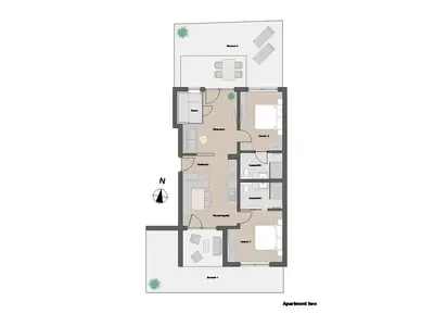 Ferienwohnung für 6 Personen (75 m²) in Habichen 2/10