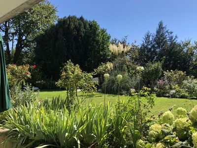 Blick aus dem Schlafzimmer- Sommer 2020