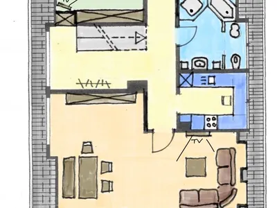 Grundriss Ferienwohnung