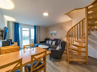 Wohnzimmer mit Couch