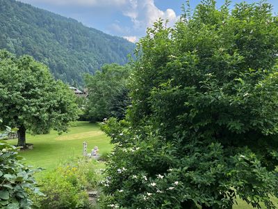 Ausblick Balkon