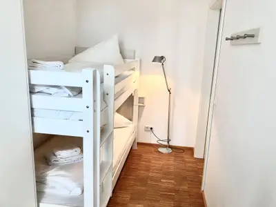Schlafzimmer mit Etagenbett