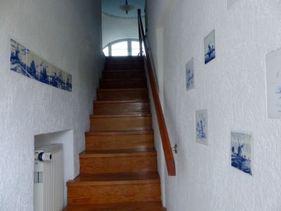 Diele mit Treppe ins Obergeschoß