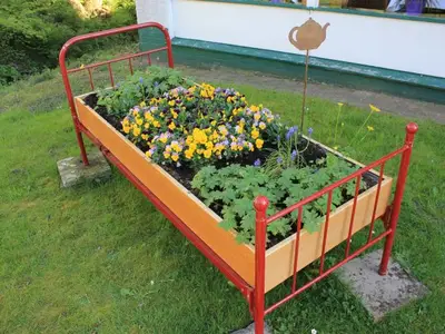 Beet im Bett